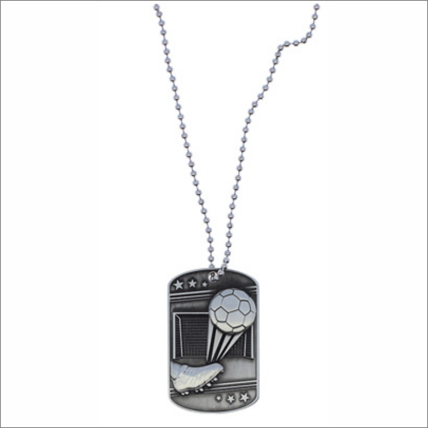 Sport Medals - Soccer - Dog Tags series MDT2113 MZP313