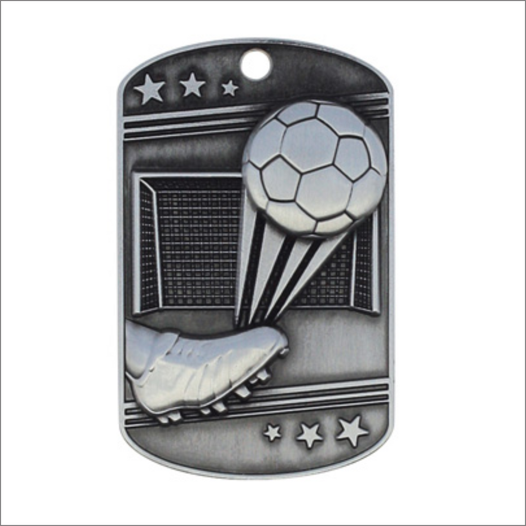 Sport Medals - Soccer - Dog Tags series MDT2113 MZP313