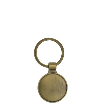 Key Chain Round Insert Holder, Gold - Caldwell MKC153G