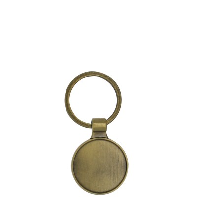 Key Chain Round Insert Holder Gold - Caldwell MKC153G