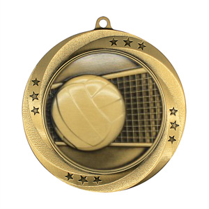 Sport Medals - Volleyball - Matrix Series MMI54917