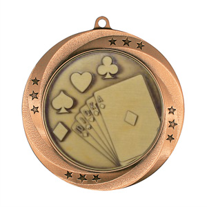 Sport Medals - Poker - Matrix Series MMI54934
