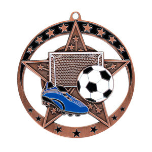 Sport Medals - Soccer - Star series MSE633