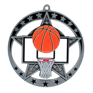 Sport Medals - Basketball - Star series MSE634