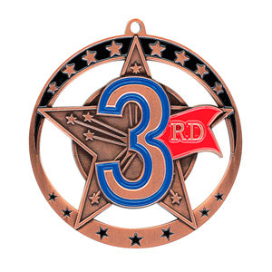 Sport Medals - Qualified Position - Star series MSE64