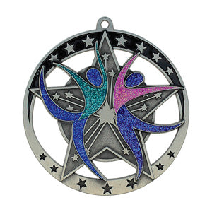 Sport Medals - Dance - Star series MSE677