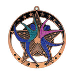 Sport Medals - Dance - Star series MSE677