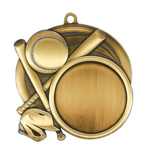 Sport Medals - Baseball - Logo series MSI2502