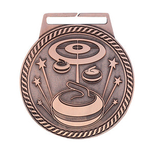 Sport Medals - Curling - Titan Series MSJ847