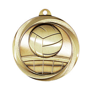 Sport Medals - Volleyball - Vortex series MSL1017