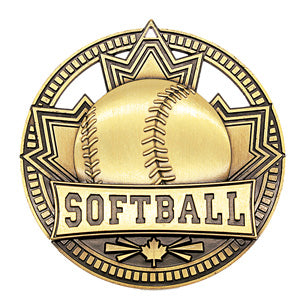 Sport Medals - Softball - Patriot series MSN526