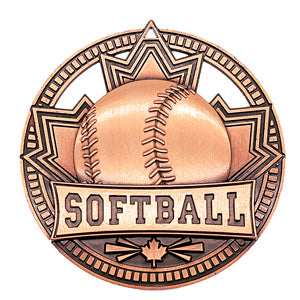 Sport Medals - Softball - Patriot series MSN526