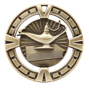 Sport Medals - Lamp Of Knowledge - Varsity Series MSP412