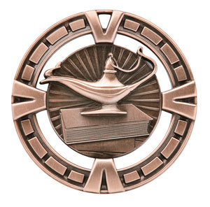 Sport Medals - Lamp Of Knowledge - Varsity Series MSP412