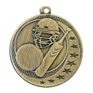 Sport Medals - Cricket - Cosmic series MSQ22