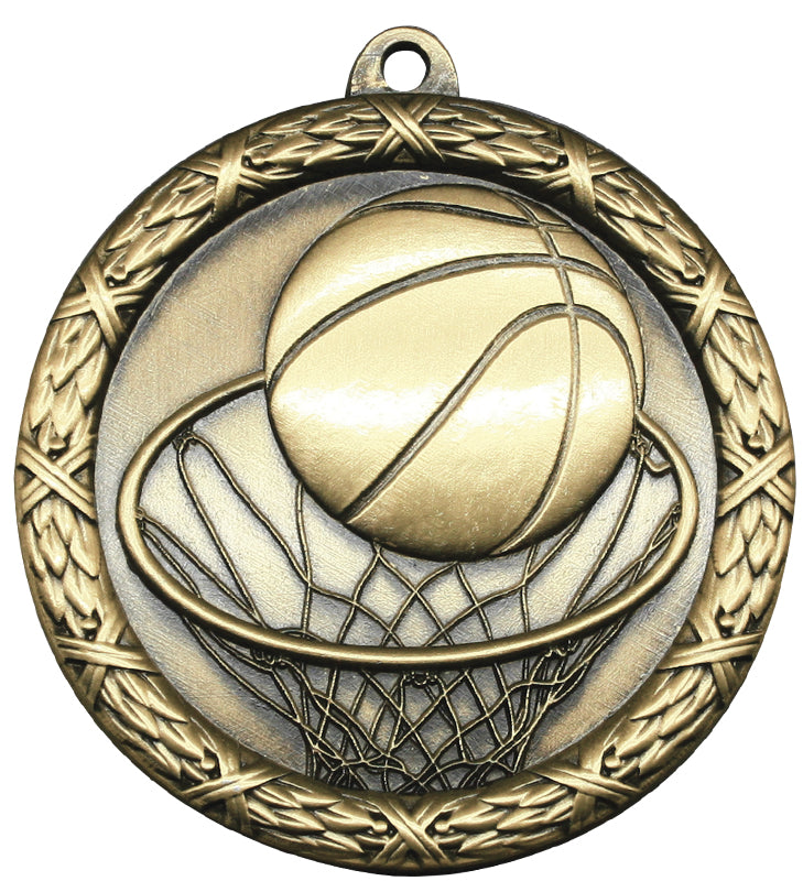 Sport Medals - Basketball - Classic Heavyweight series MST403