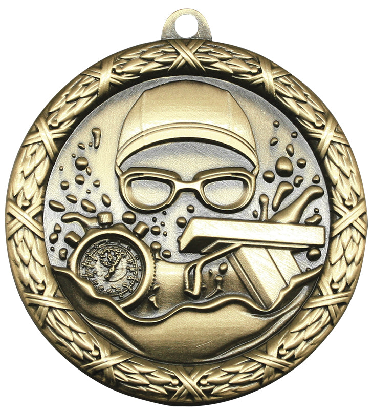 Sport Medals - Swimming - Classic Heavyweight series MST414