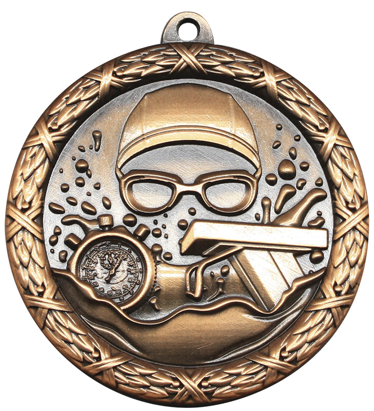 Sport Medals - Swimming - Classic Heavyweight series MST414