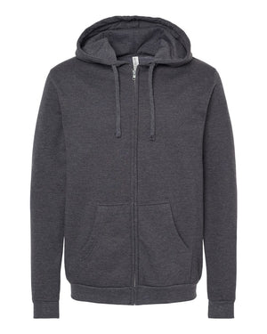 Unisex Zipper Fleece Hoodie - M&O 3331