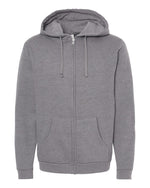 Unisex Zipper Fleece Hoodie - M&O 3331