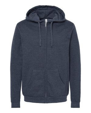 Unisex Zipper Fleece Hoodie - M&O 3331