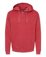Unisex Zipper Fleece Hoodie - M&O 3331