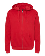 Unisex Zipper Fleece Hoodie - M&O 3331