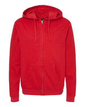 Unisex Zipper Fleece Hoodie - M&O 3331