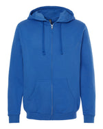 Unisex Zipper Fleece Hoodie - M&O 3331