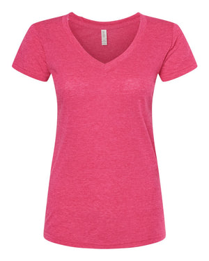 Deluxe Blend V-Neck - Ladies T-Shirt - M&O 3542