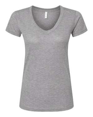 Deluxe Blend V-Neck - Ladies T-Shirt - M&O 3542