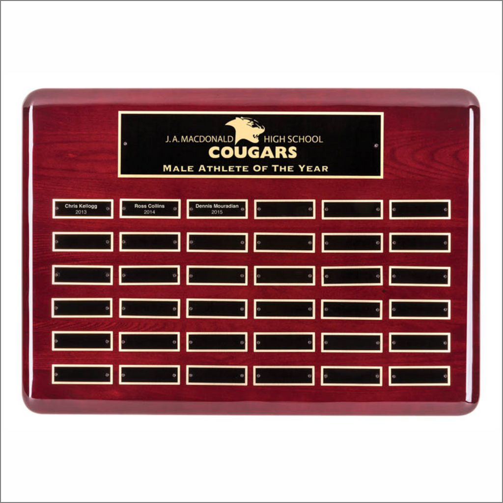 Piano Finish plaque - Perpetual series