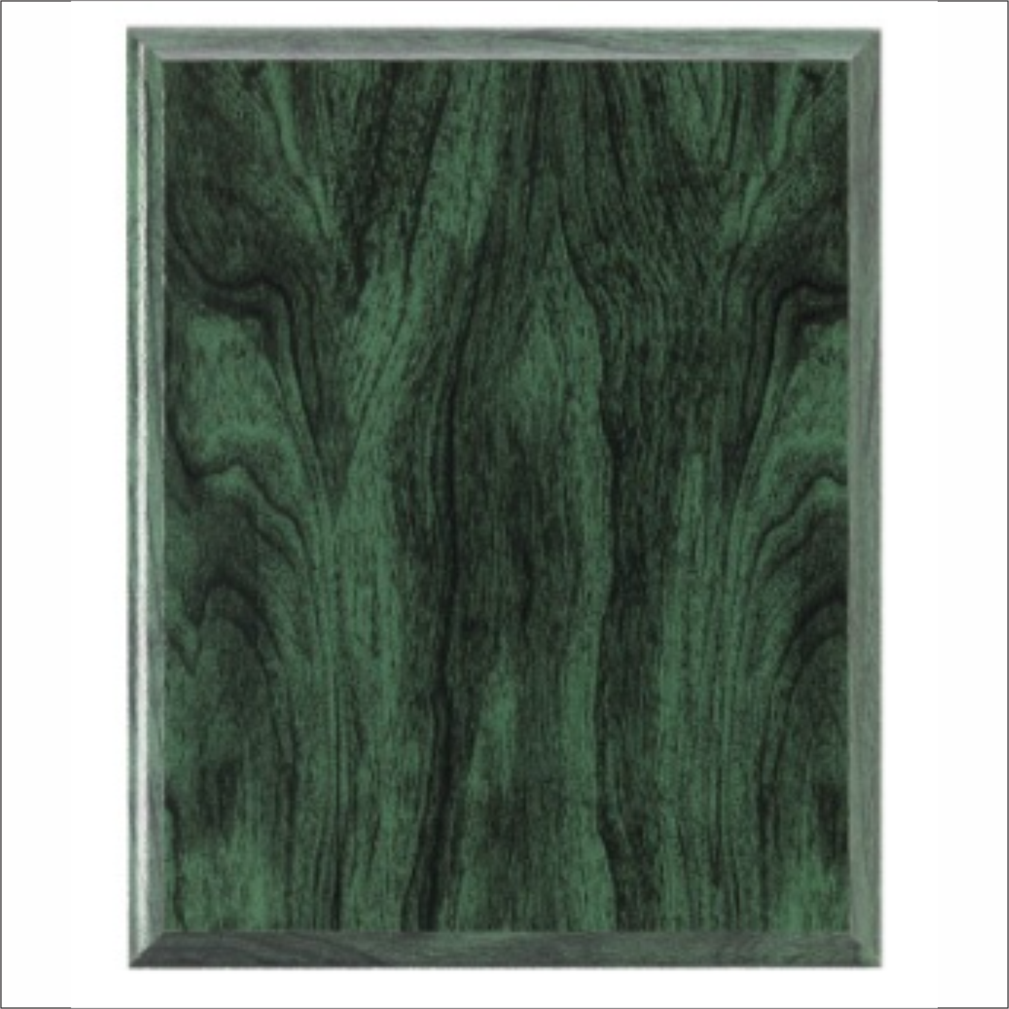 Green Wood plaque - Laser series