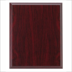 Red Wood plaque - Laser series