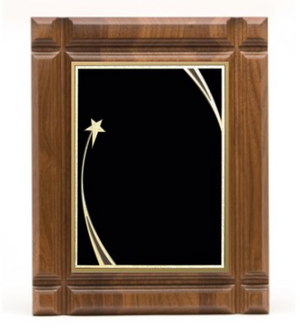 Deep Groove plaque - Classic Walnut series