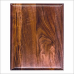 Elliptical Edge plaque - Classic Walnut series