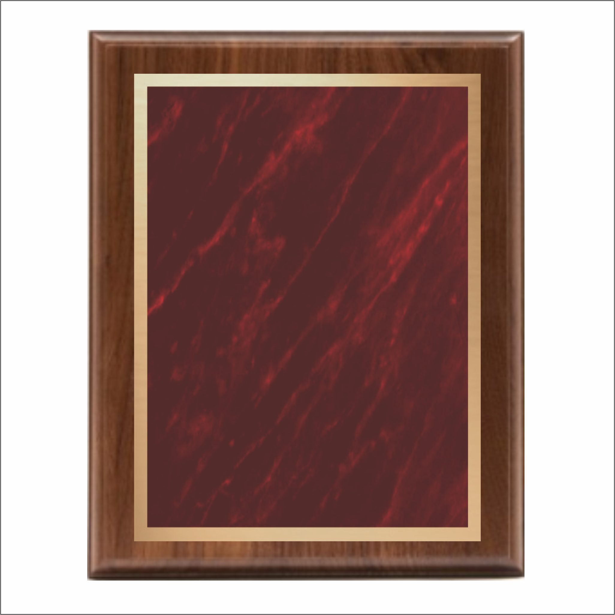 Natural plaque - Classic Walnut series