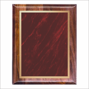 Elliptical Edge plaque - Classic Walnut series