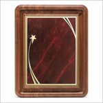 Gallery plaque - Classic Walnut series