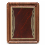 Gallery plaque - Classic Walnut series