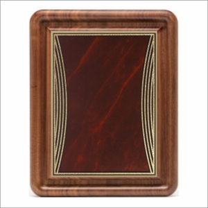 Gallery plaque - Classic Walnut series