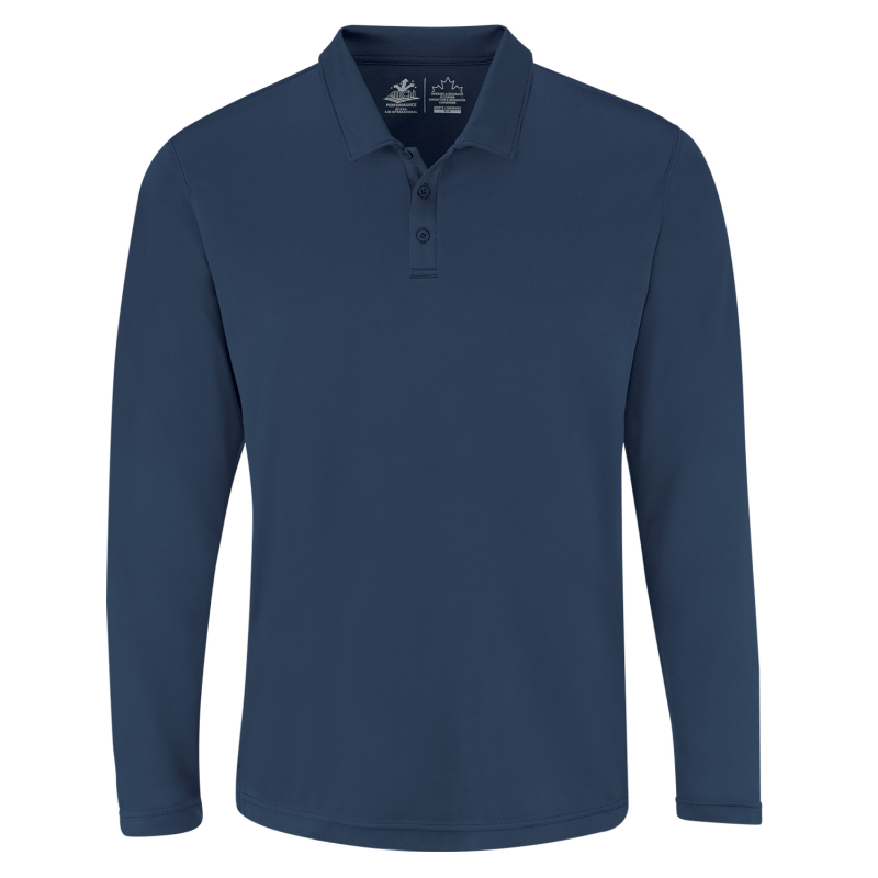Men’s Long Sleeve Polo - Performance PM1901