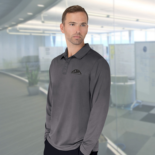 Men’s Long Sleeve Polo - Performance PM1901