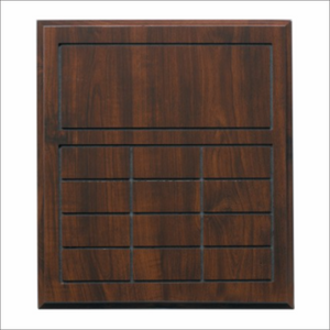 Cherry finish plaque - Perpetual series