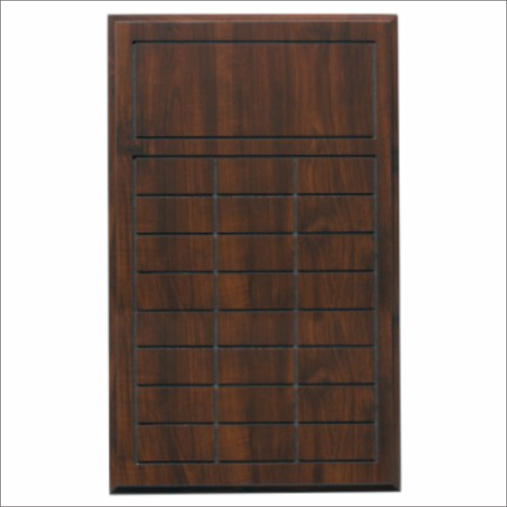 Cherry finish plaque - Perpetual series