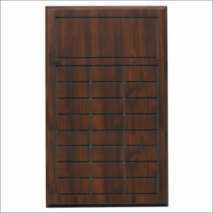 Cherry finish plaque - Perpetual series