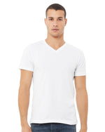 Jersey V-Neck Unisex Tee - BELLA + CANVAS 3005
