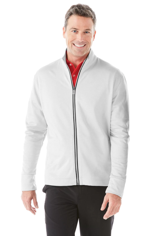 Waffle Fleece Full Zip Men's Jacket - Callaway CGM503