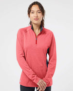 Lightweight Quarter-Zip Ladies Pullover - Adidas A281
