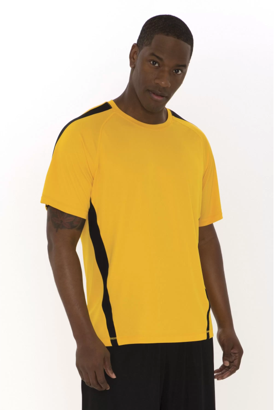 Mens T-Shirt with Stripe - Polyester - ATC S3519